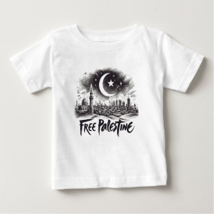 Free palestine  baby T-Shirt