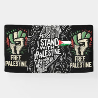free palestine banner