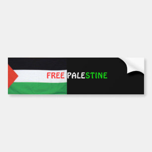 FREE PALESTINE Bumper Sticker