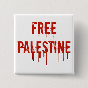 Free Palestine Button