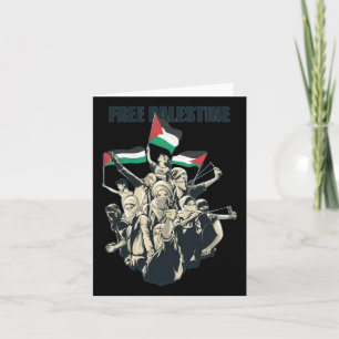 Free Palestine  Card