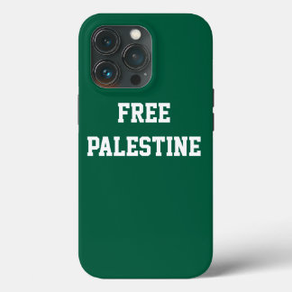Free Palestine iPhone 13 Pro Case