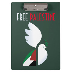 Free Palestine Clipboard