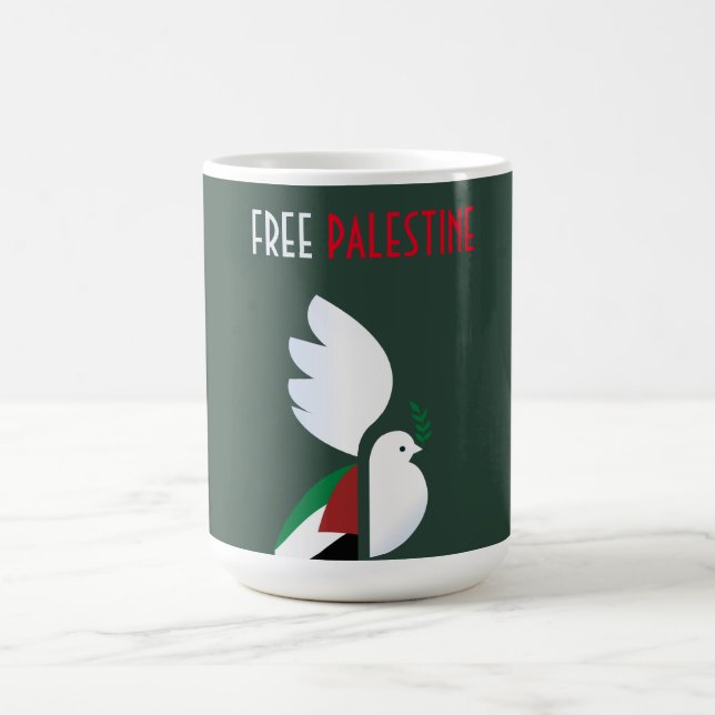 Free Palestine Coffee Mug (Center)