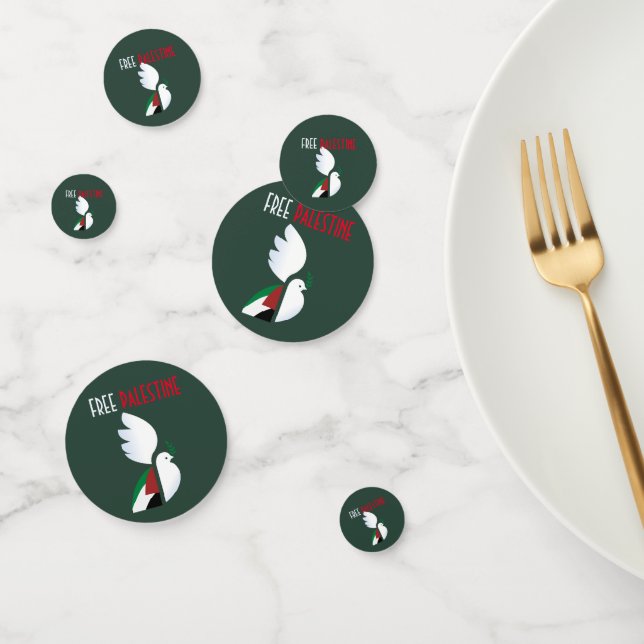 Free Palestine Confetti (Group)