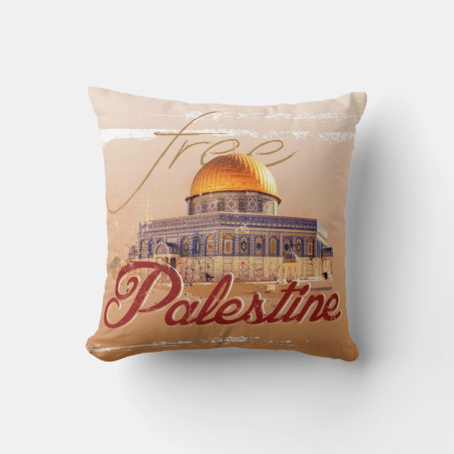 free palestine cushion (Front)