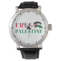 free palestine Customised WATCH