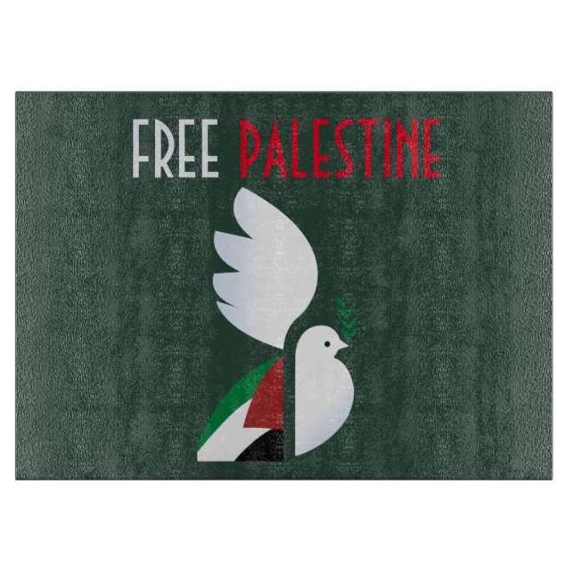 Free Palestine Cutting Board (Front)