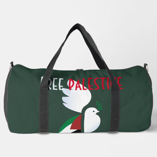 Free Palestine Duffle Bag (Front)