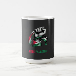 Free Palestine end apartheid Gaza Coffee Mug