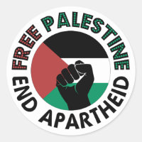 Free Palestine End Apartheid Palestine Flag
