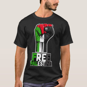 Free Palestine Flag of Palestine Palestinian fist T-Shirt