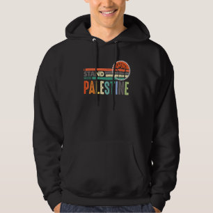 Free Palestine For Men Or Women I Stand With Pales Hoodie