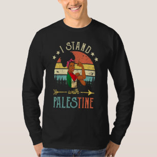 Free Palestine For Men Or Women I Stand With Pales T-Shirt