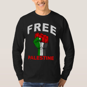 Free Palestine, For Women's Men's Power Save Pales T-Shirt