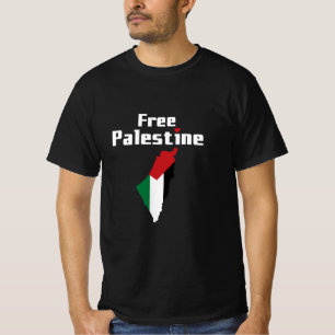 FREE PALESTINE FREE GAZA PALESTINE FLAG ARABIC T-Shirt