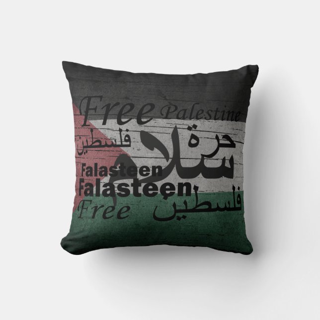 free palestine freedom for palestine cushion (Front)
