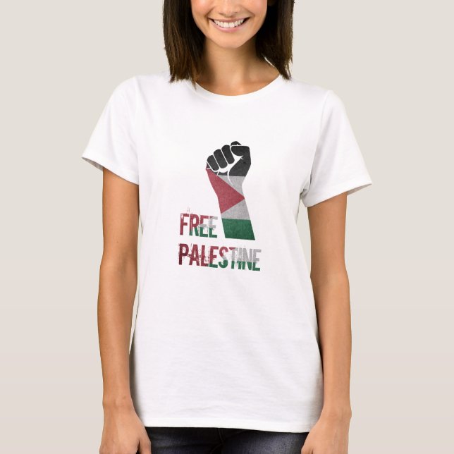 free palestine freedom for palestine T-Shirt (Front)
