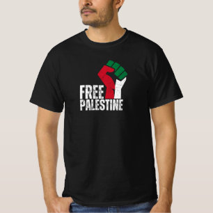 Free Palestine Gaza Flag - Freedom for Palestinian T-Shirt