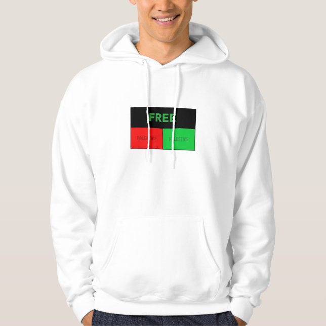 Free Palestine Gaza Genocide Hoodie (Front)