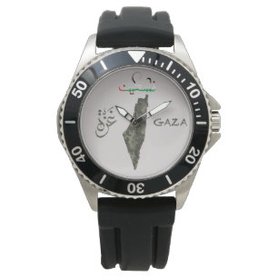 Free Palestine Gaza Watch - Camouflage design