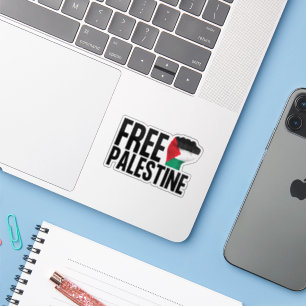 Free Palestine Handfist Palestinian Flag Bold