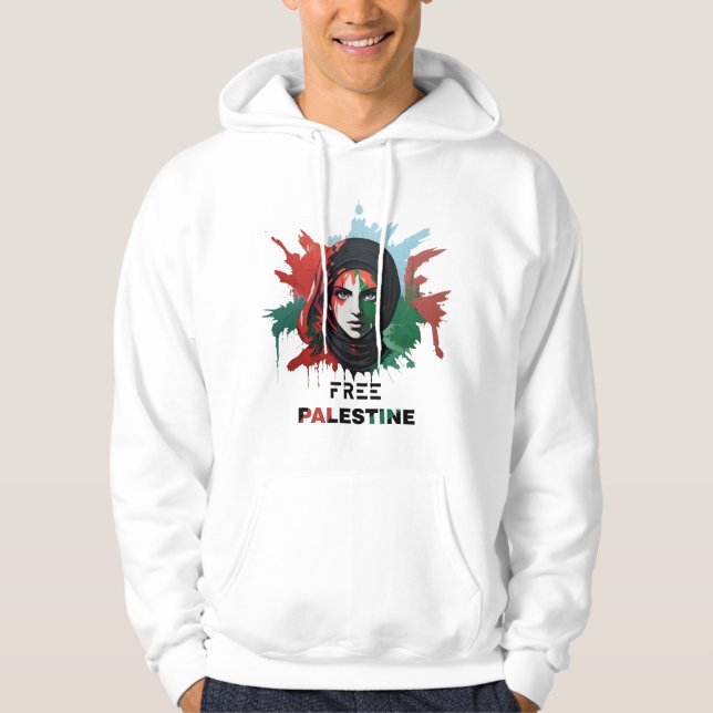 free palestine hoodie (Front)