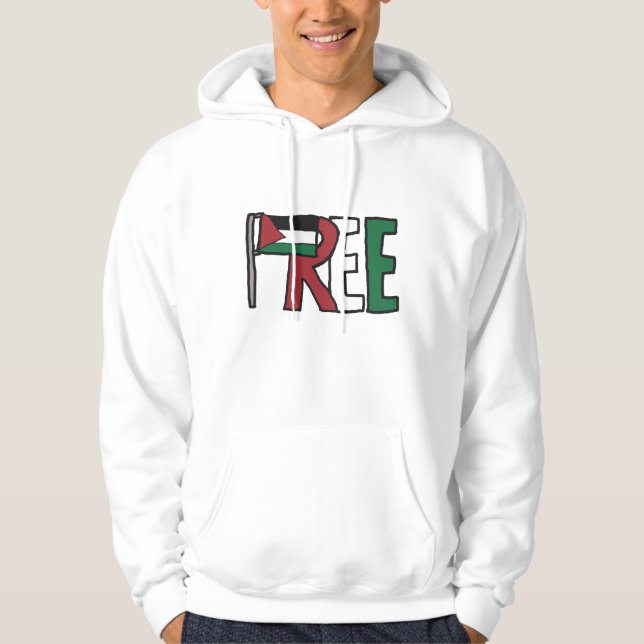 Free Palestine Hoodie (Front)