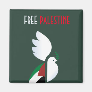 Free Palestine – Human Rights Awareness  Magnet