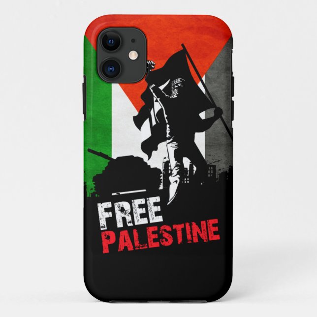 free palestine iphone case (Back)