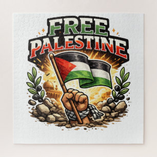 Free Palestine Jigsaw Puzzle