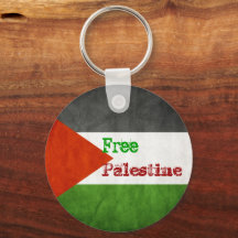 Free Palestine Keychain