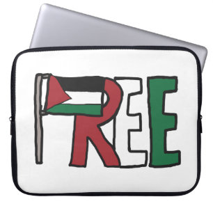 Free Palestine Laptop Sleeve