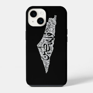 Free Palestine map and flag فلسطين iPhone 14 Case