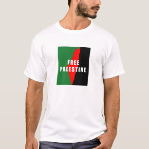 Free Palestine Map Mens TShirt