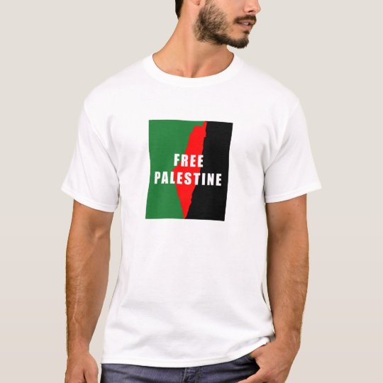 Free Palestine Map Mens TShirt