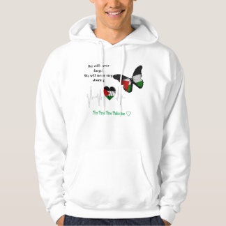 Free Palestine Men's Basic Hooded Sweatshirt