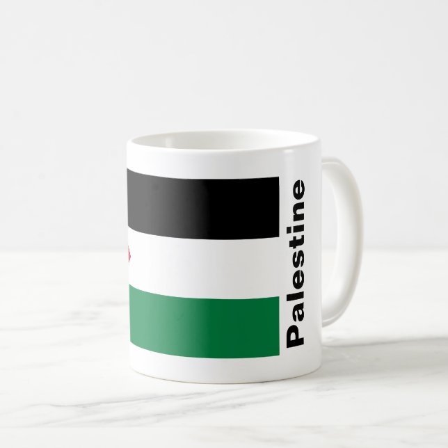 Free Palestine Mug (Front Right)
