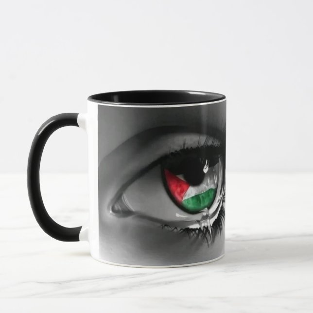 Free Palestine Mug (Left)