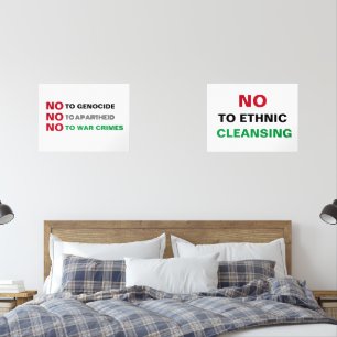 FREE PALESTINE NO TO GENOCIDE APARTHEID WAR CRIMES