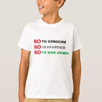 FREE PALESTINE NO TO GENOCIDE APARTHEID WAR CRIMES