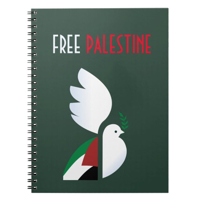 Free Palestine Notebook (Front)