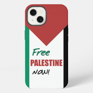 Free Palestine Now Palestinian Flag iPhone 13 Case