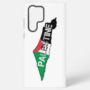 Free Palestine Palestine Flag on Palestine Map Samsung Galaxy Case