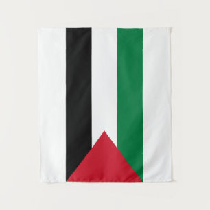 Free Palestine - Palestinian Flag (علم فلسطين‎) Tapestry
