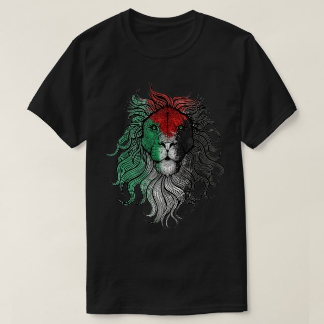 Free palestine Palestinian lion  T-Shirt (Design Front)