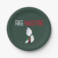 Free Palestine Paper Plates – Solidarity Tableware