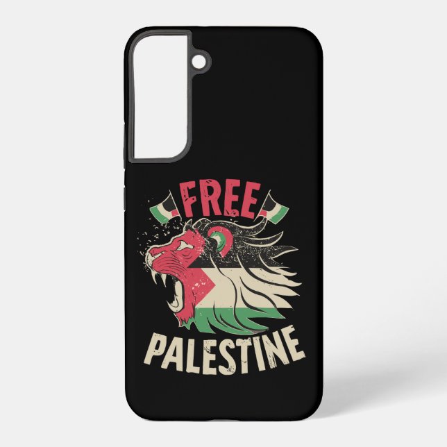 Free Palestine Peace Palestine Free Gaza Jerusalem Samsung Galaxy S22+ Case (Back)