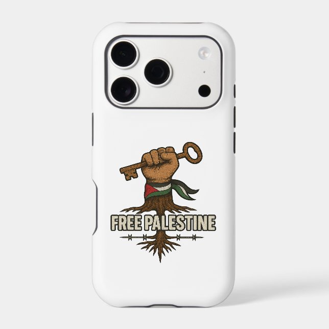 Free Palestine Phone Case – Symbol of Freedom (Back)