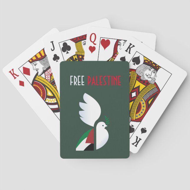 Free Palestine Playing Cards (Back)